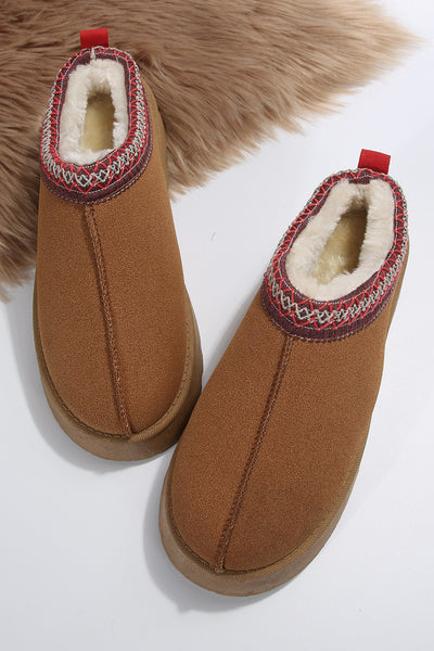 Lucille Suede Slip Ons