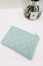 Lia Quilted Zipper Wallet