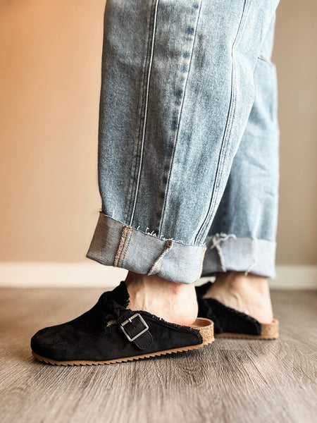 Braided Clog - Black