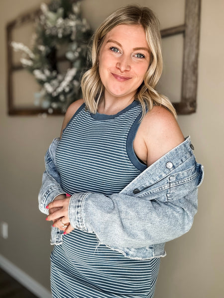 Pacific Breeze Midi Dress