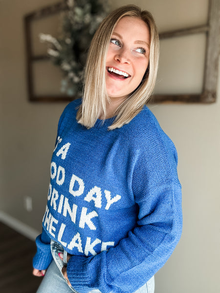 Drink On The Lake Sweater