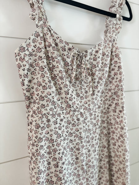Tilly Floral Jumpsuit - Ivory