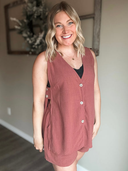 Cypress Linen Two Piece Set