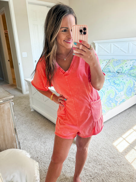 Sunshine State Mineral Wash Romper