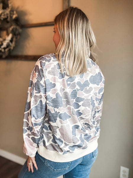 PREORDER Bram Camo Pullover