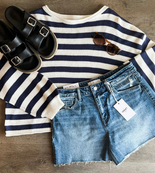 Pier Striped Sweater