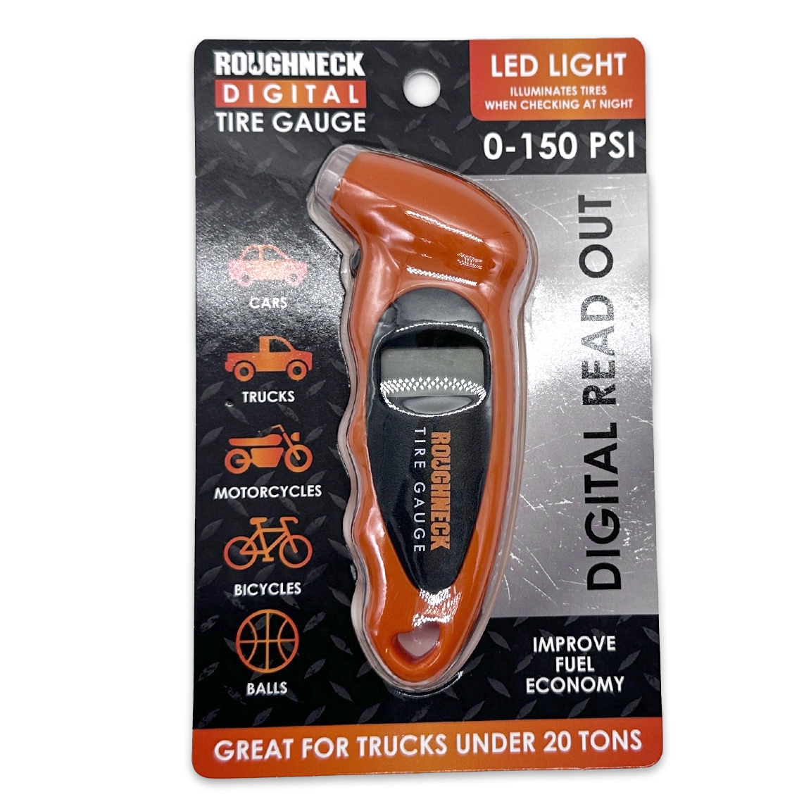 Digital Tire Gauge & LED Light