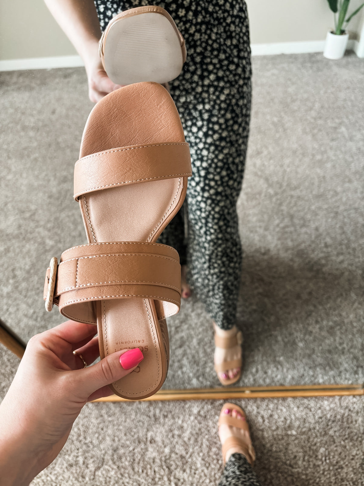 Raney Simple Block Heel