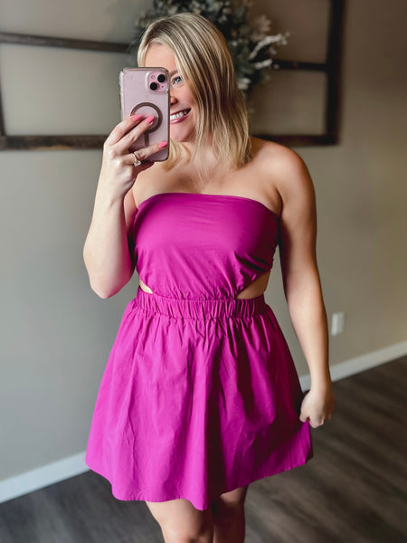 Marion Magenta Stunner Dress