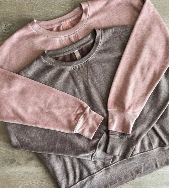 Gia Burnout Crewneck - SIZE SMALL