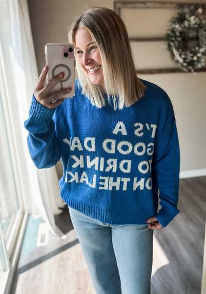 Drink On The Lake Sweater
