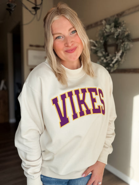 PREORDER Minnesota Retro Embroidered Mockneck