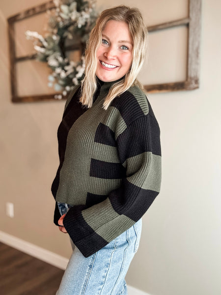 Vale Colorblock Sweater