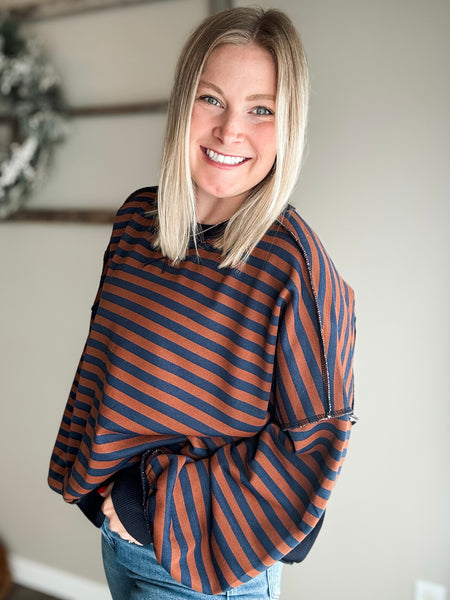 Hollan Stripe Pullover