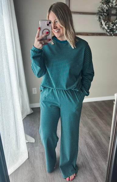 Roux Stripe Lounge Set