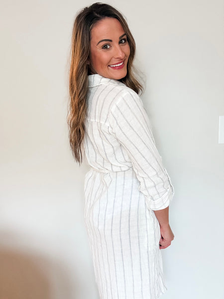 Drue Gauze Shirt Dress