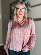 Vera Satin Blouse