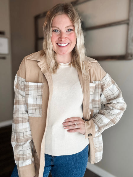 PREORDER Everwood Plaid Shacket