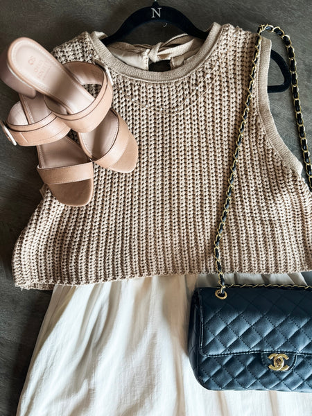 Myra Knit Top Layered Dress