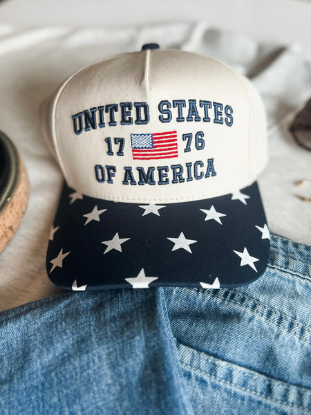 American Spirit Trucker Hat - Star Brim