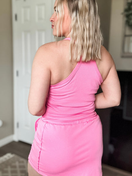 PREORDER Reverie Ribbed Tank & Skort Set
