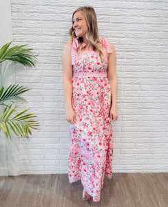PREORDER Nolie Floral Lace Maxi Dress