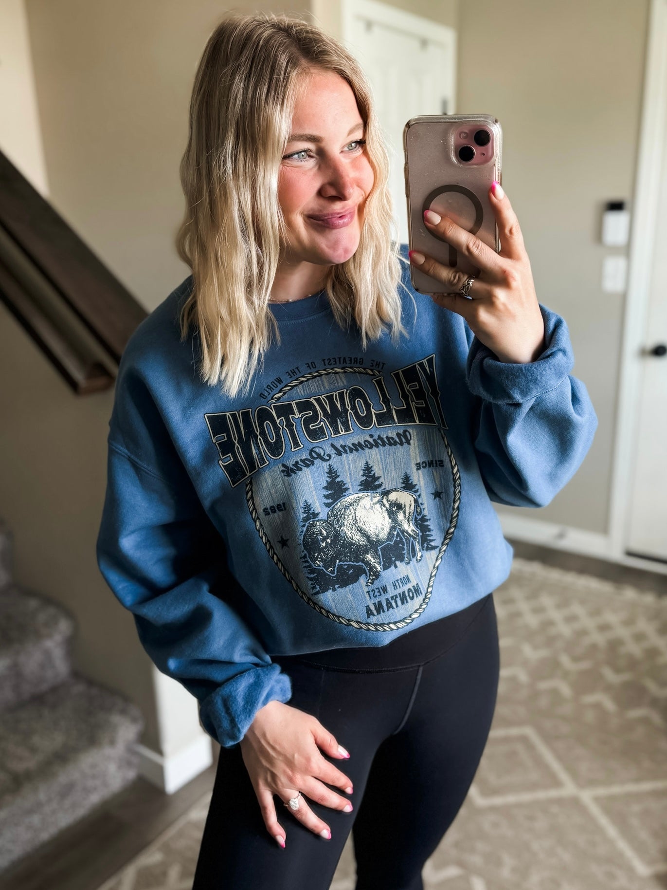 Yellowstone Buffalo Graphic Sweatshirt