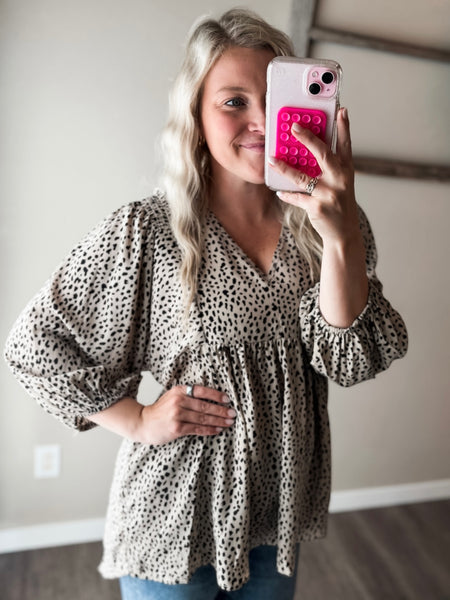 Raina Babydoll Top