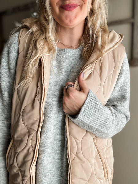 Elin Cozy Knit Sweater