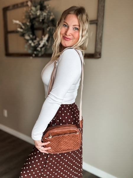 Veya Quilted Crossbody