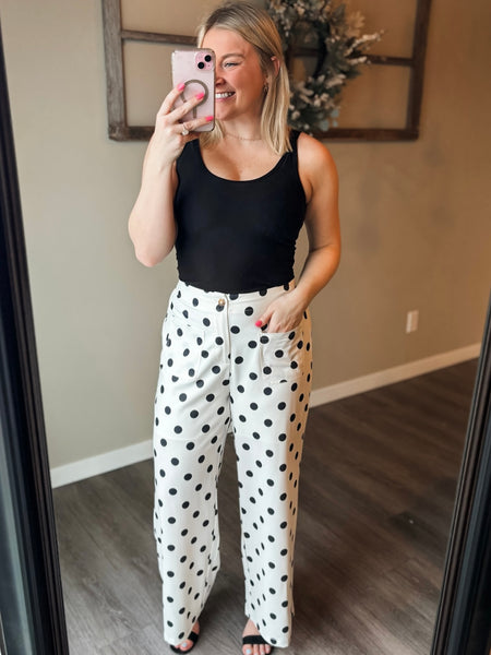 City Spot Wide Leg Pants