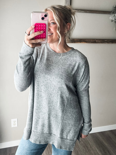 Breah Brushed Knit Top