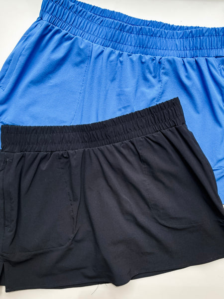 Hustle Active Skort - Black
