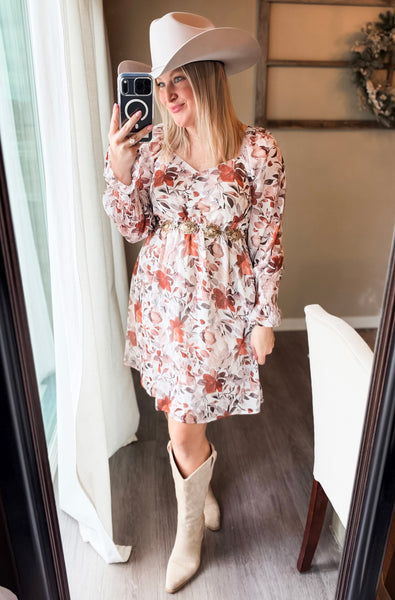 PREORDER Amber Bloom Floral Dress