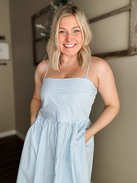 Bayside Brunch Midi Dress - SIZE MEDIUM