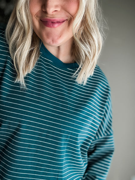Roux Stripe Lounge Set