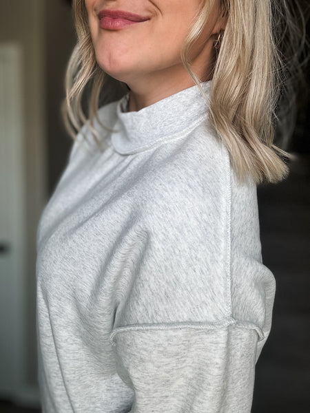 PREORDER Shiloh Reversible Mockneck Pullover