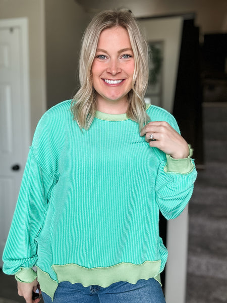 PREORDER Saylor Ribbed Pullover