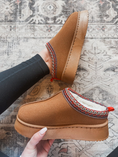 Lucille Suede Slip Ons