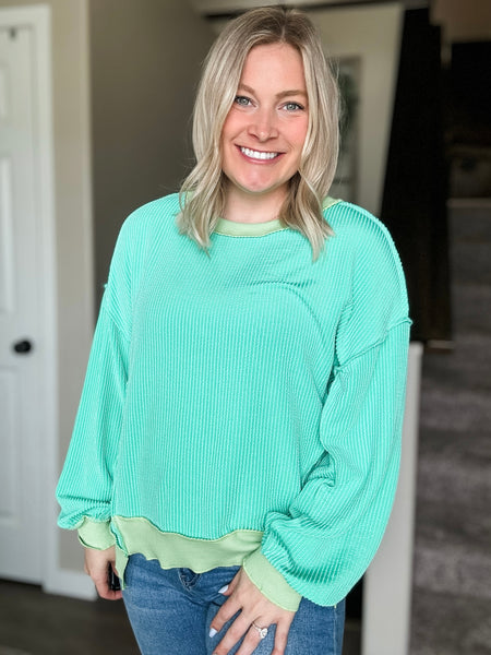 PREORDER Saylor Ribbed Pullover