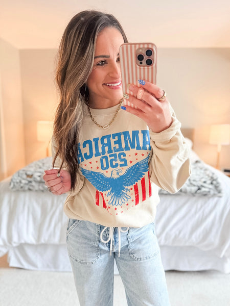 America 250 Graphic Sweatshirt