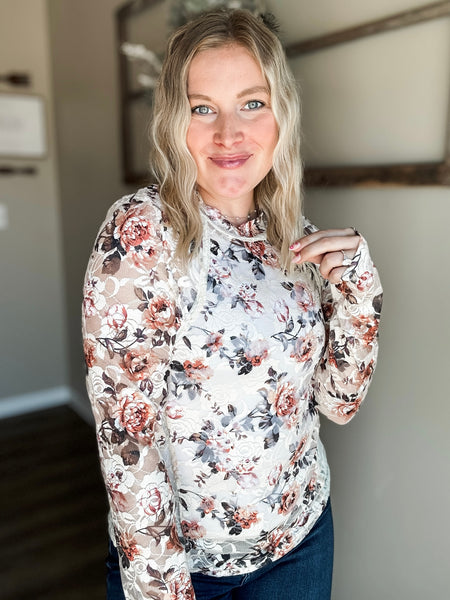 Rue Floral Lace Top