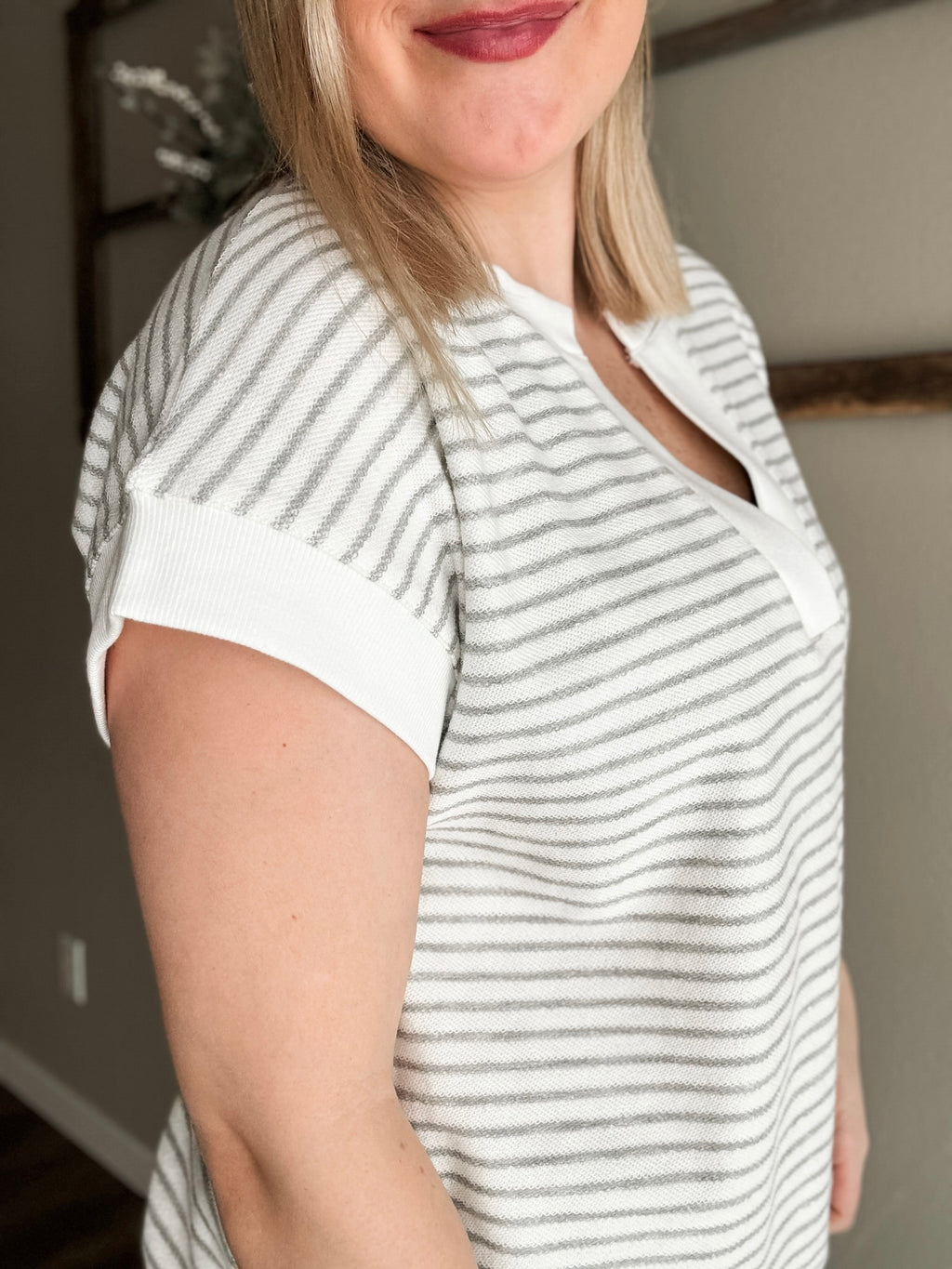 Jennalee Stripe Top