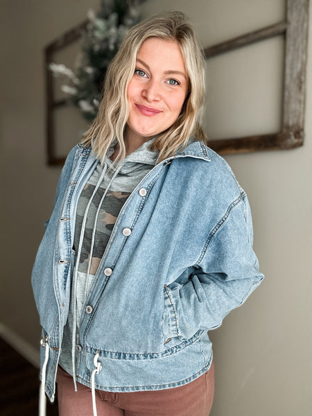 PREORDER Tula Cinched Denim Jacket