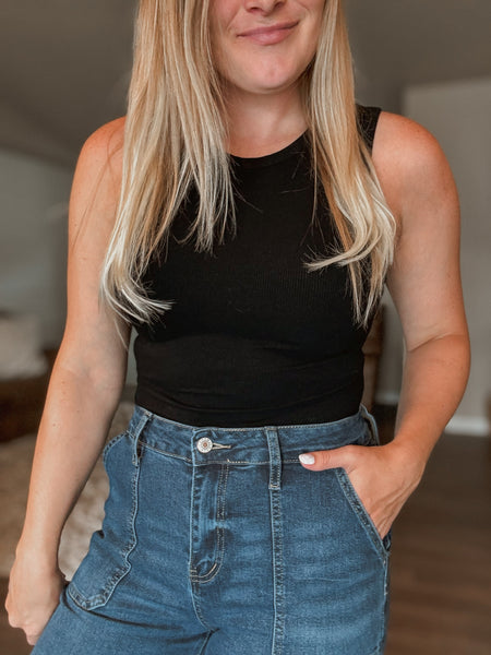 Delaney Ribbed Bodysuit