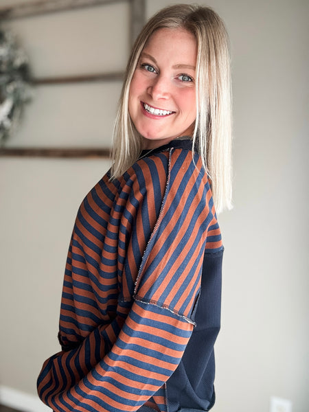 Hollan Stripe Pullover