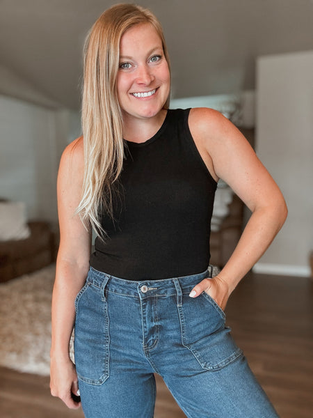 Delaney Ribbed Bodysuit