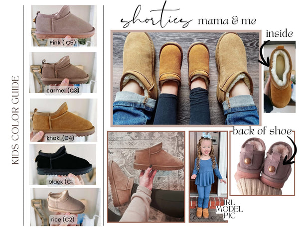 PREORDER Caran KIDS Mini Shortie Boots