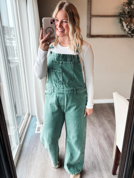 Alba Barrel Overalls