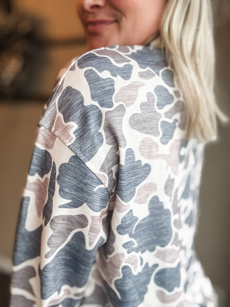 PREORDER Bram Camo Pullover